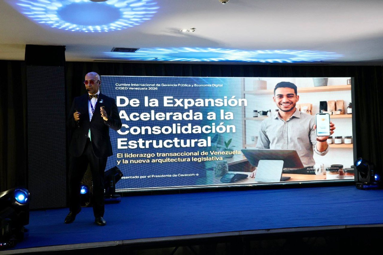 Presidente de Cavecom-e advierte en la CIGED que la economía digital corre riesgo de estancarse sin leyes modernas
